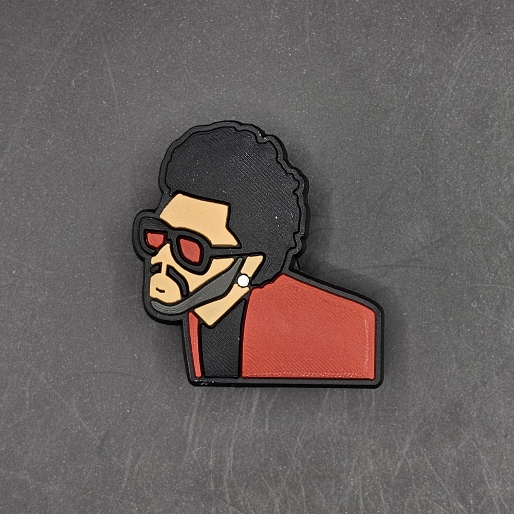 (5/$15) The Weeknd Croc Charm